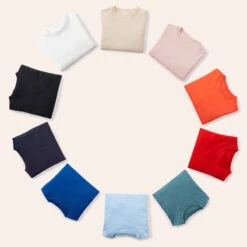 T-shirt Coton éco-conçu Enfant Mixte - Uni -Magasin De Vêtements De Sport t shirt coton mixte enfant 500 bleu 5