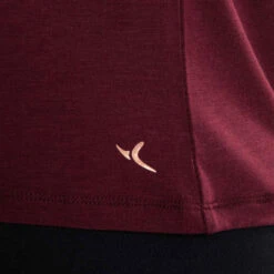 T-shirt Danse Moderne Bordeaux Fluide Femme -Magasin De Vêtements De Sport t shirt danse moderne bordeaux fluide femme 8