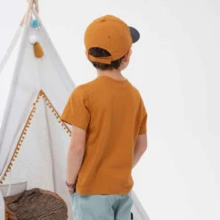 Quechua T-shirt De Randonnée - MH100 KID Marron Phosphorescent - Enfant 2-6 ANS 14 Quechua T-shirt De Randonnée - MH100 KID Marron Phosphorescent - Enfant 2-6 ANS -Magasin De Vêtements De Sport t shirt de randonnee mh100 bleu enfant 2 6 ans 4