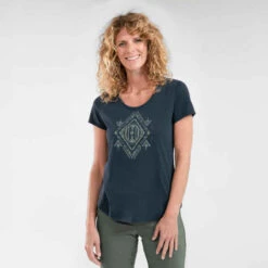 Quechua T-shirt De Randonnée - NH500 - Femme 14 Quechua T-shirt De Randonnée - NH500 - Femme -Magasin De Vêtements De Sport t shirt de randonnee nature nh500 femme 2