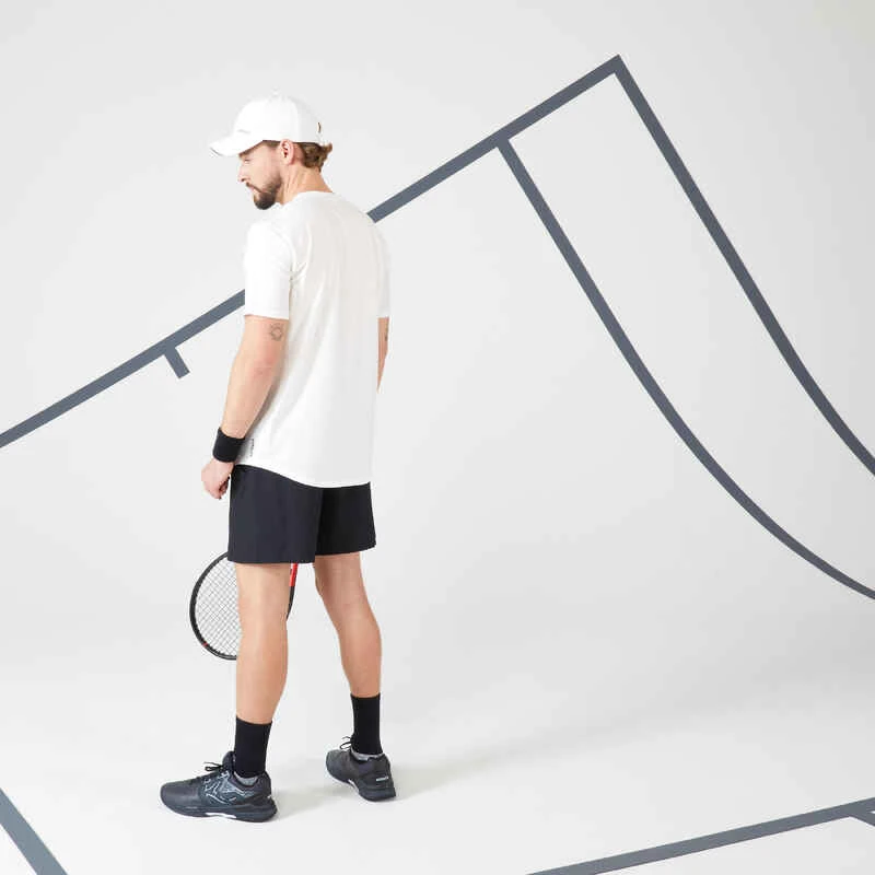 Artengo T-Shirt De Tennis Homme - TTS Soft Blanc Cassé 5 Artengo T-Shirt De Tennis Homme - TTS Soft Blanc Cassé – Image 5