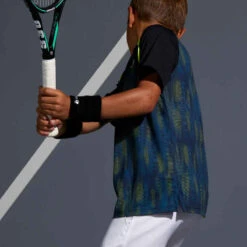 Artengo T SHIRT ENFANT 500 NOIR JAUNE -Magasin De Vêtements De Sport t shirt enfant 500 noir jaune 5