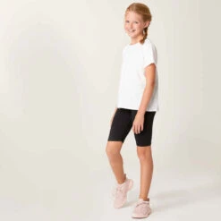 T-SHIRT FILLE COTON Blanc 16 T-SHIRT FILLE COTON Blanc -Magasin De Vêtements De Sport t shirt fille coton gris 4