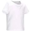 T-Shirt Manches Courtes 100 Baby Gym Blanc