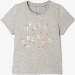 T-shirt Manches Courtes 100 Lotx2 Gris/Rose 12 T-shirt Manches Courtes 100 Lotx2 Gris/Rose -Magasin De Vêtements De Sport t shirt manches courtes 100 lotx2 grisslashrose 2