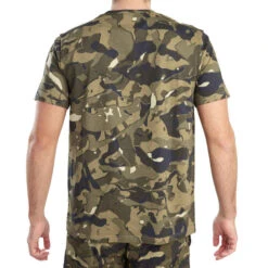 T-shirt Manches Courtes Chasse 100 Camouflage WL V1 Vert 9 T-shirt Manches Courtes Chasse 100 Camouflage WL V1 Vert -Magasin De Vêtements De Sport t shirt manches courtes chasse 100 camouflage woodland vert 2