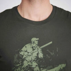 T-shirt Manches Courtes Chasse Coton Homme - 100 Chien Arrêt Vert 12 T-shirt Manches Courtes Chasse Coton Homme - 100 Chien Arrêt Vert -Magasin De Vêtements De Sport t shirt manches courtes chasse 100 chien arret vert 4