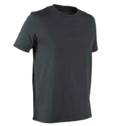T-shirt Manches Courtes Coton Homme - 100 Carbon Gris -Magasin De Vêtements De Sport t shirt manches courtes chasse 100 marron 5