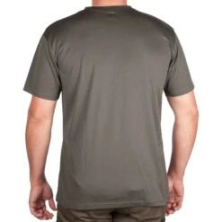 T-shirt Manches Courtes Respirant Chasse 100 Vert -Magasin De Vêtements De Sport t shirt manches courtes respirant chasse 100 vert 2