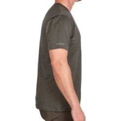 T-shirt Manches Courtes Respirant Chasse 100 Vert -Magasin De Vêtements De Sport t shirt manches courtes respirant chasse 100 vert 5