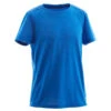 T-shirt Enfant Synthétique Respirant - 500 Bleu