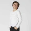 T-Shirt Manches Longues Basique Blanc ENFANT