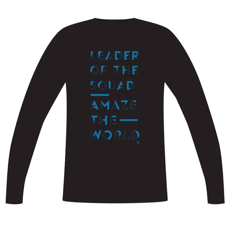 T-Shirt Manches Longues 100 Garçon GYM ENFANT Noir Imprimé 1 T-Shirt Manches Longues 100 Garçon GYM ENFANT Noir Imprimé