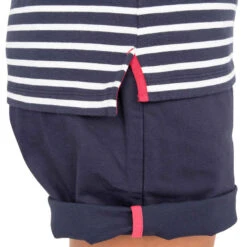 Tribord T-Shirt Manches Longues - Marinière De Voile Femme Sailing 100 Bleu -Magasin De Vêtements De Sport t shirt manches longues de voile femme sailing 100 bleu 4