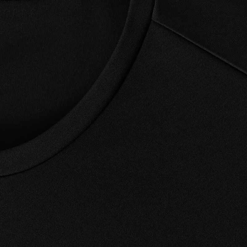 Kalenji Men's Running Breathable Long-Sleeved T-shirt Sun Protect - Black 9 Kalenji Men's Running Breathable Long-Sleeved T-shirt Sun Protect - Black – Image 9