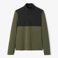 Kalenji T-shirt Running Manches Longues Chaud Homme - Warm 500 Khaki 17 Kalenji T-shirt Running Manches Longues Chaud Homme - Warm 500 Khaki -Magasin De Vêtements De Sport t shirt running manches longues chaud homme warm 500 noir 5