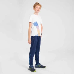 T-Shirt Running Respirant Enfant - KIPRUN DRY+ Blanc -Magasin De Vêtements De Sport t shirt running respirant enfant kiprun dry blanc 10