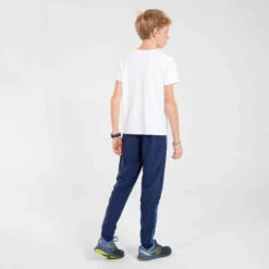 T-Shirt Running Respirant Enfant - KIPRUN DRY+ Blanc -Magasin De Vêtements De Sport t shirt running respirant enfant kiprun dry blanc 11