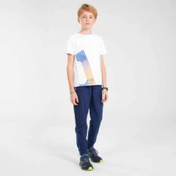 T-Shirt Running Respirant Enfant - KIPRUN DRY+ Blanc -Magasin De Vêtements De Sport t shirt running respirant enfant kiprun dry blanc 8