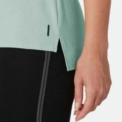 T-shirt Sport Pilates Gym Douce Femme 510 Vert Imprimé -Magasin De Vêtements De Sport t shirt sport pilates gym douce femme 510 bleu imprime 6