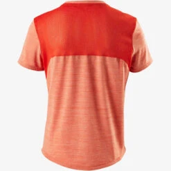 T-Shirt Synthétique Respirant Manches Courtes S500 Garçon GYM ENFANT Orange -Magasin De Vêtements De Sport t shirt synthetique respirant manches courtes s500 garcon gym enfant orange 2