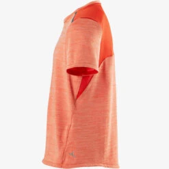 T-Shirt Synthétique Respirant Manches Courtes S500 Garçon GYM ENFANT Orange -Magasin De Vêtements De Sport t shirt synthetique respirant manches courtes s500 garcon gym enfant orange 3