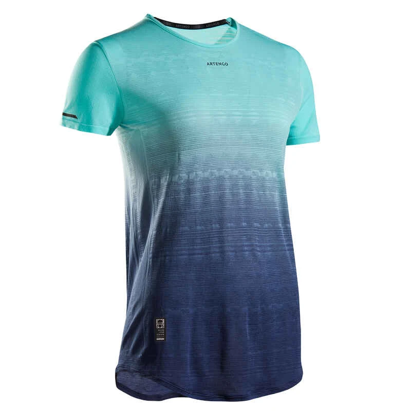 Artengo T-shirt Tennis Light Femme - Ultra Light 900 Turquoise 1 Artengo T-shirt Tennis Light Femme - Ultra Light 900 Turquoise