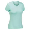 Quechua T-shirt Manches Courtes De Randonnée Montagne - MH100 - Femme