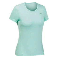 Quechua T-shirt Manches Courtes De Randonnée Montagne - MH100 - Femme