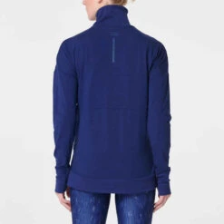 Kalenji T-SHIRT MANCHES LONGUES FEMME DE RUNNING RUN DRY+ BLEU 15 Kalenji T-SHIRT MANCHES LONGUES FEMME DE RUNNING RUN DRY+ BLEU -Magasin De Vêtements De Sport tee shirt manches longues running run dry feel gris carbone femme 5