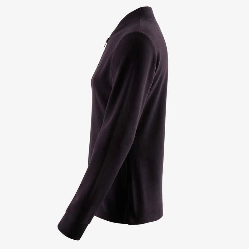 Veste 100 Gym Fille Noir 3 Veste 100 Gym Fille Noir – Image 3