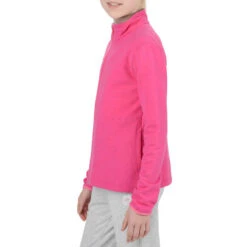 Veste 100 Gym Fille Rose -Magasin De Vêtements De Sport veste 100 gym fille rose 3