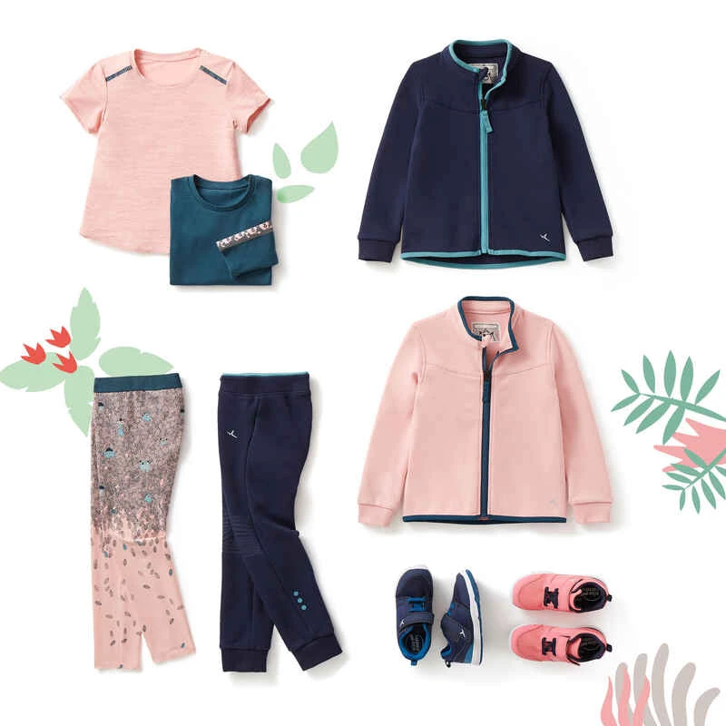 Veste 500 Baby Gym Fille Et Garçon Rose Poudré 7 Veste 500 Baby Gym Fille Et Garçon Rose Poudré – Image 7