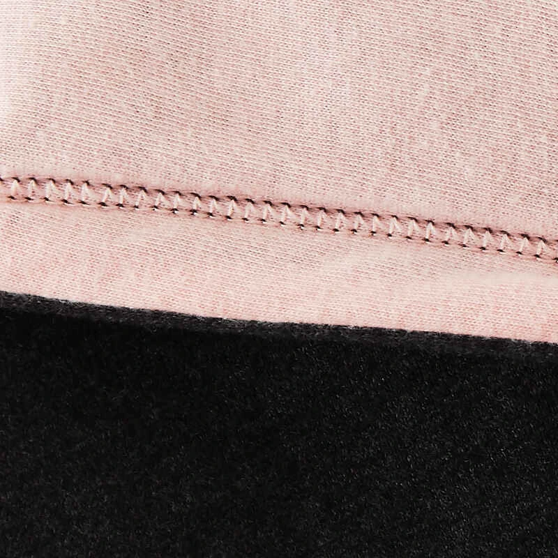 Veste Capuche Chaude 100 Fille GYM ENFANT Gris Imprimé 6 Veste Capuche Chaude 100 Fille GYM ENFANT Gris Imprimé – Image 6