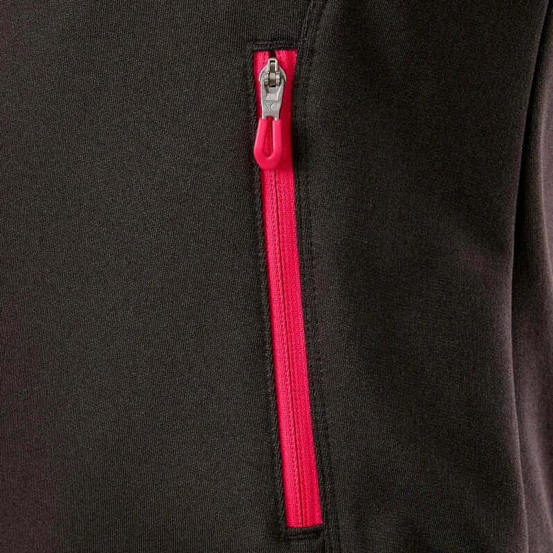 Veste Capuche Chaude, Respirante S900 Fille GYM ENFANT Gris Chiné Foncé 10 Veste Capuche Chaude, Respirante S900 Fille GYM ENFANT Gris Chiné Foncé – Image 10