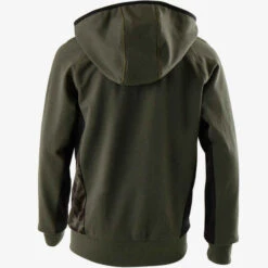 Veste Capuche Chaude, Respirante S900 Garçon GYM ENFANT Kaki Chiné -Magasin De Vêtements De Sport veste capuche chaude respirante s900 garcon gym enfant kaki chine 2