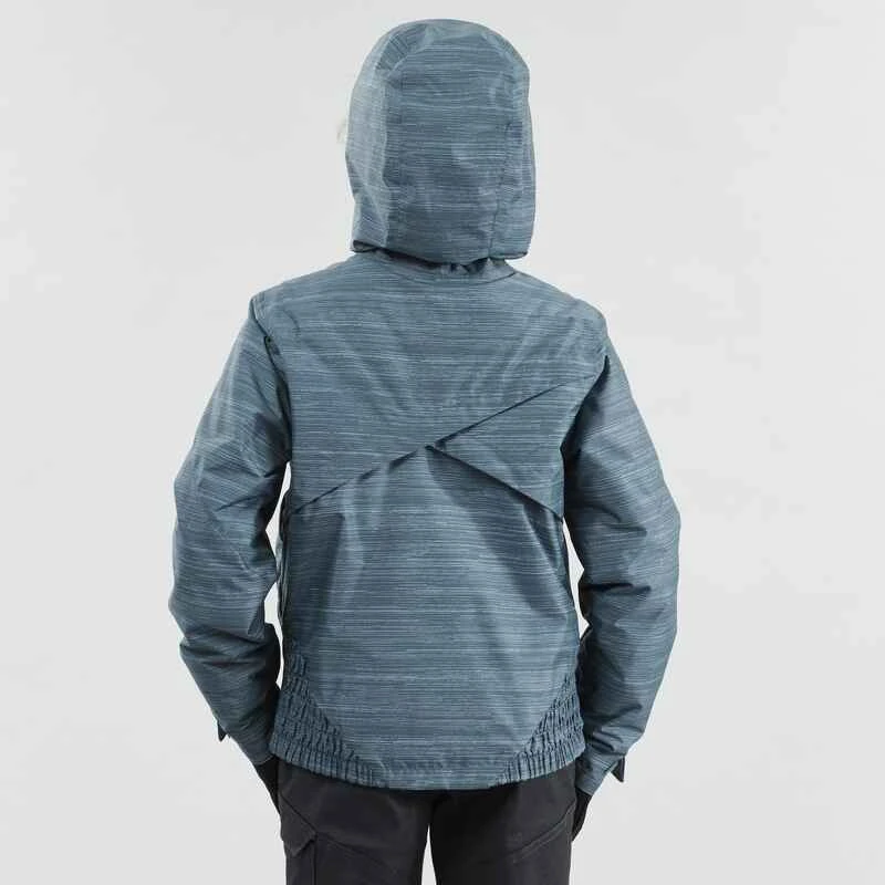 Quechua Veste Chaude Imperméable De Randonnée Neige SH100 WARM Fille 8-14 Ans Grise 4 Quechua Veste Chaude Imperméable De Randonnée Neige SH100 WARM Fille 8-14 Ans Grise – Image 4