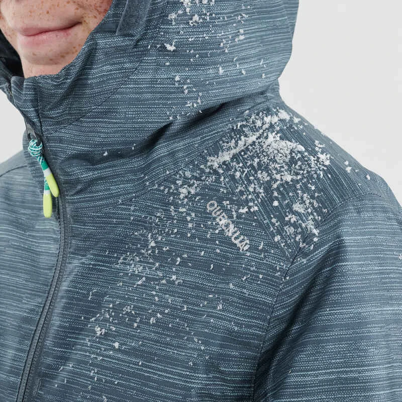 Quechua Veste Chaude Imperméable De Randonnée Neige SH100 WARM Fille 8-14 Ans Grise 6 Quechua Veste Chaude Imperméable De Randonnée Neige SH100 WARM Fille 8-14 Ans Grise – Image 6