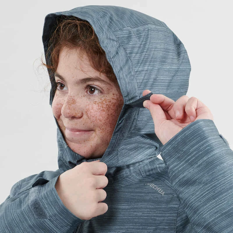Quechua Veste Chaude Imperméable De Randonnée Neige SH100 WARM Fille 8-14 Ans Grise 8 Quechua Veste Chaude Imperméable De Randonnée Neige SH100 WARM Fille 8-14 Ans Grise – Image 8