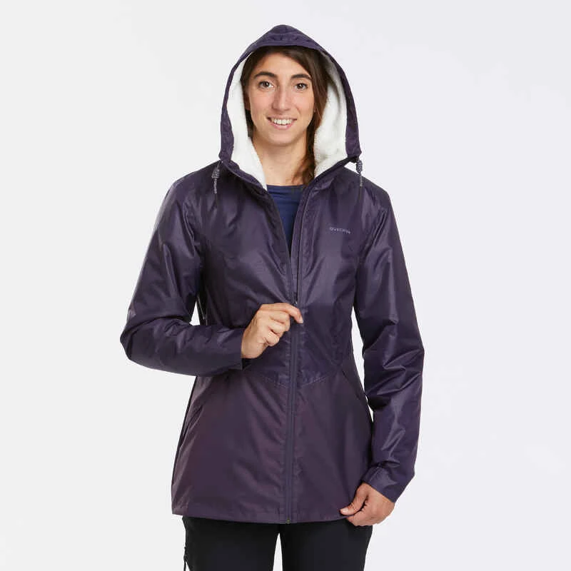 Quechua Veste Hiver Imperméable De Randonnée - SH100 WARM -5°C - Femme 2 Quechua Veste Hiver Imperméable De Randonnée - SH100 WARM -5°C - Femme – Image 2
