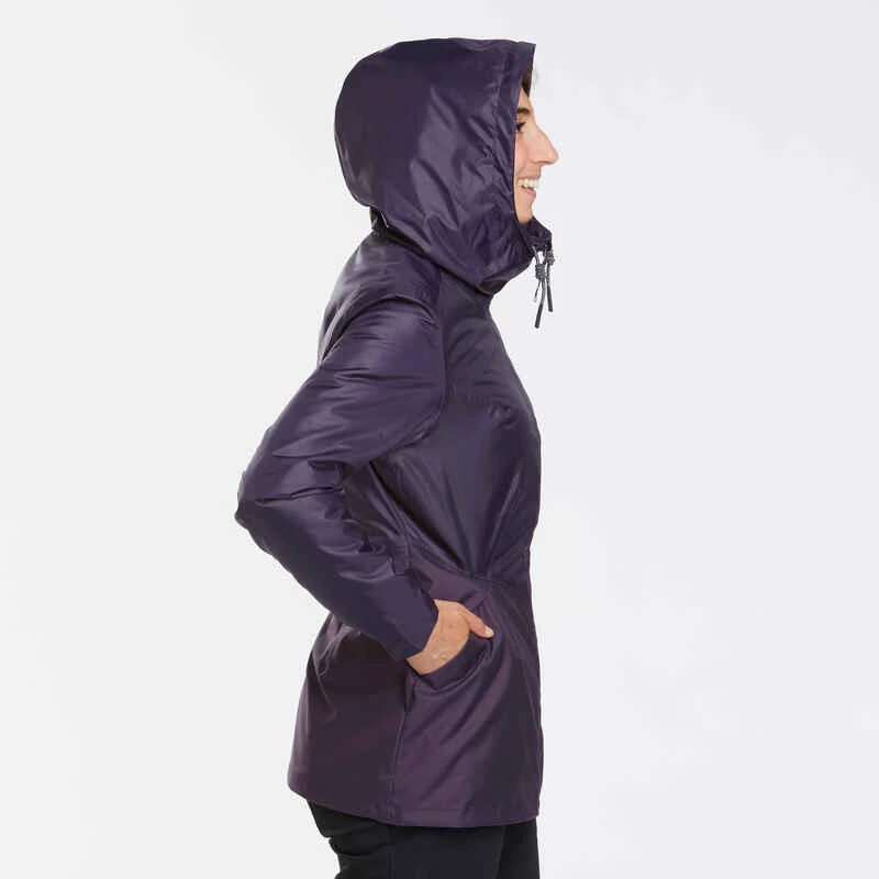 Quechua Veste Hiver Imperméable De Randonnée - SH100 WARM -5°C - Femme 3 Quechua Veste Hiver Imperméable De Randonnée - SH100 WARM -5°C - Femme – Image 3