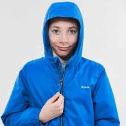 WEDZE VESTE DE SKI ENFANT CHAUDE ET IMPERMEABLE 100 BLEUE -Magasin De Vêtements De Sport veste de ski enfant chaude et impermeable 100 bleue 6