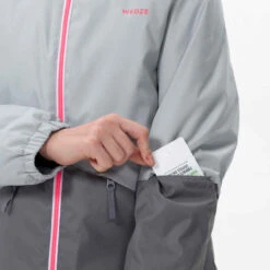 WEDZE VESTE DE SKI ENFANT CHAUDE ET IMPERMEABLE - 100 GRISE -Magasin De Vêtements De Sport veste de ski enfant chaude et impermeable 100 grise 4