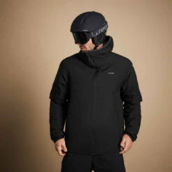 WEDZE Veste De Ski Homme - 100 - Noire -Magasin De Vêtements De Sport veste de ski homme 100 noire 13