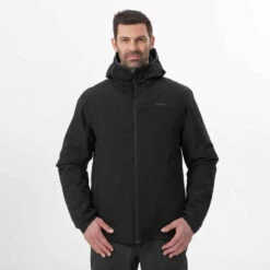 WEDZE Veste De Ski Homme - 100 - Noire -Magasin De Vêtements De Sport veste de ski homme 100 noire 4