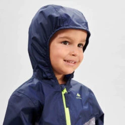 Quechua Veste Imperméable De Randonnée Enfant - MH150 - 2-6 Ans -Magasin De Vêtements De Sport veste impermeable de randonnee mh150 bleueslashgrise enfant 2 6 ans 4
