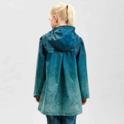 Quechua Veste Imperméable De Randonnée - MH150 Turquoise - Enfant 7-15 Ans -Magasin De Vêtements De Sport veste impermeable de randonnee mh150 turquoise enfant 7 15 ans 2