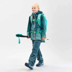 Quechua Veste Imperméable De Randonnée - MH150 Turquoise - Enfant 7-15 Ans -Magasin De Vêtements De Sport veste impermeable de randonnee mh150 turquoise enfant 7 15 ans 3
