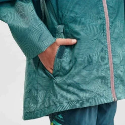 Quechua Veste Imperméable De Randonnée - MH150 Turquoise - Enfant 7-15 Ans -Magasin De Vêtements De Sport veste impermeable de randonnee mh150 turquoise enfant 7 15 ans 6
