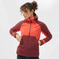 Quechua Veste Imperméable De Randonnée Montagne - MH500 - Femme 23 Quechua Veste Imperméable De Randonnée Montagne - MH500 - Femme -Magasin De Vêtements De Sport veste impermeable de randonnee montagne mh500 femme 10